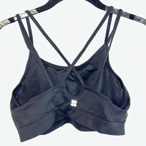 Sweaty Betty Sports Bra Solstice Strappy Crisscross-Back Lightly Padded Pull On - Picture 8 of 13